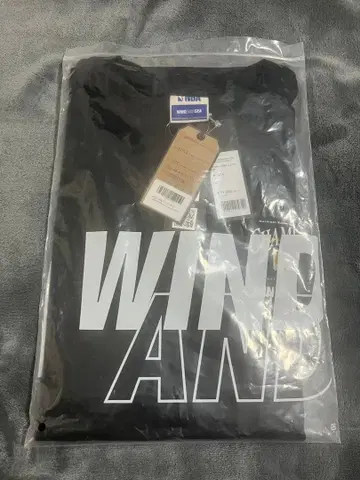 NBA WIND AND SEA 블랙 T셔츠 L