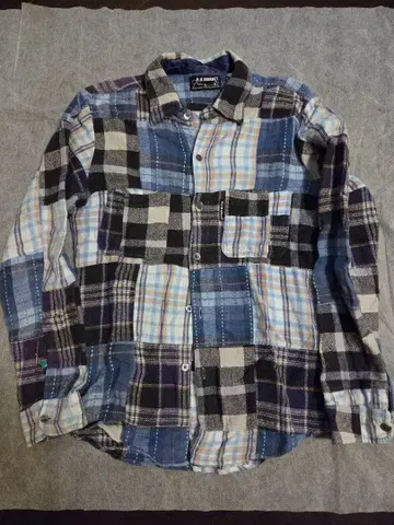 H.R. MARKET 체크 무늬 플란넬 셔츠 사이즈 2