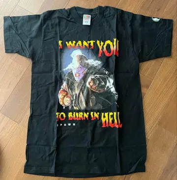 SPAWN I WANT YOU TO BURN IN HELL 티셔츠