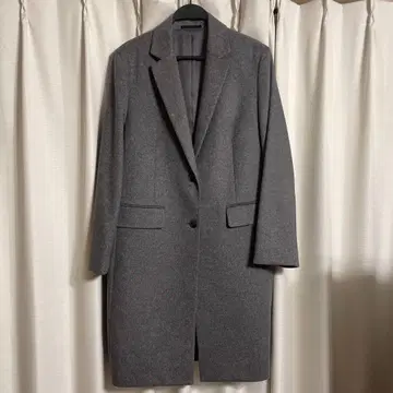 UNIQLO 그레이 체스터 코트 XL 사이즈