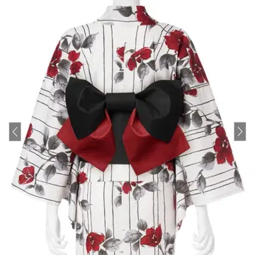 유카타 복조리 바스켓 백 오비끈 기모노 액세서리 유카타 세트