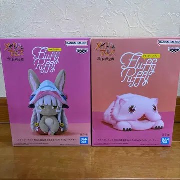 메이드 인 어비스 Fluffy Puffy 나나치, 미티 피규어 2종 세트
