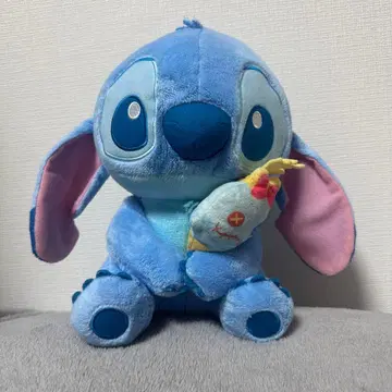 스티치 봉제 인형 파랑