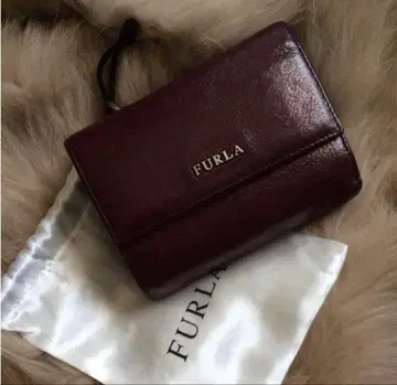 훌라 FURLA 가죽 지갑 보르도 컬러