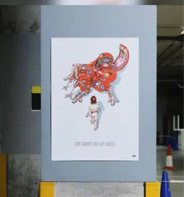 시로 마사무네의 세계전 오토모 가츠히로 AKIRA 공각기동대 포스터 B2