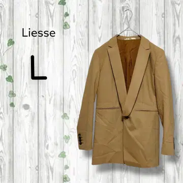 리에스 울 스트레치 자켓 안주머니 고급 카멜