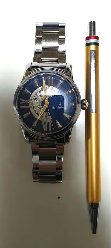 오로비안코 자동 와인딩 기계식 OR-0011 스켈레톤