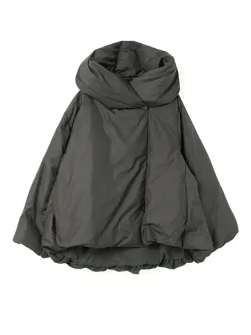 mizuiro ind 후드 부착 숏 다운 자켓