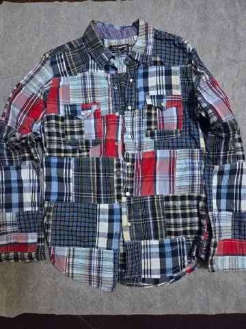 H.R. MARKET 패치워크 셔츠 사이즈 2