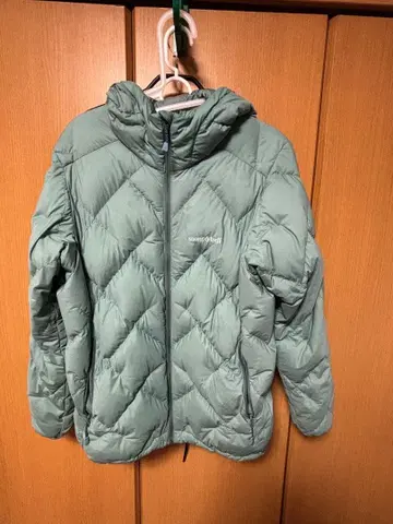 mont-bell 민트 그린 다운 자켓
