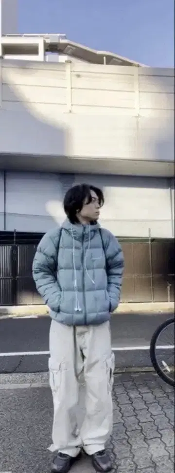 mont-bell 네쥬 다운 파카 블루그린