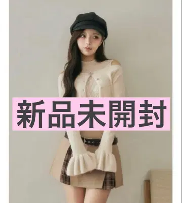 Darich 다리치 앙상블 샤기 니트탑 아이보리