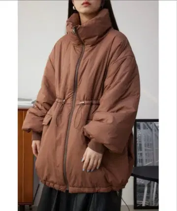 충전솜 미들 코트 AZUL by moussy