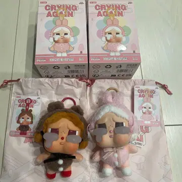 POPMART 곰 토끼 CRYBABY Crying Again