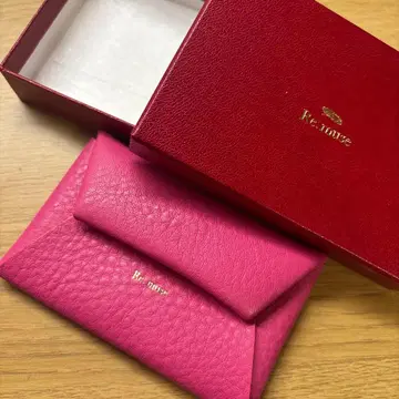 Remuse 천연 가죽 동전 지갑 10주년 기념품 카츠유미