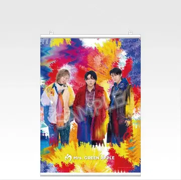 Mrs. GREEN APPLE 제일복권 B상 캔버스 태피스트리