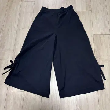 엠즈 그레이시 코튼 와이드 팬츠 리본