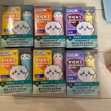 치이카와 (먼작귀) VICKS 6종 컴플리트 세트 VICKS