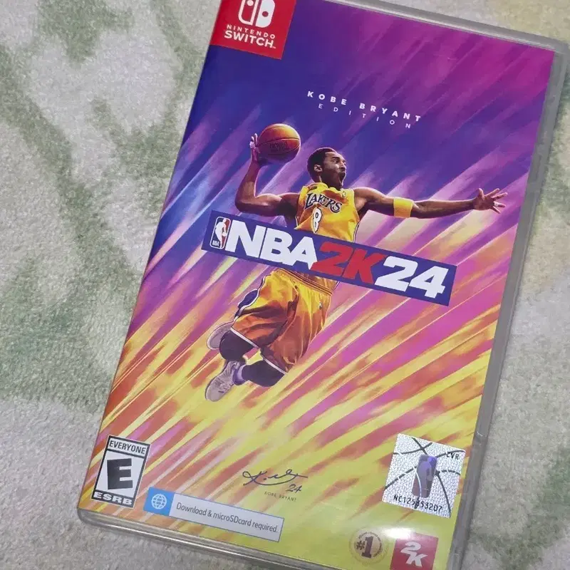 닌텐도 스위치 'NBA 2K24 코비 브라이언트 에디션' 카트리지 게임팩