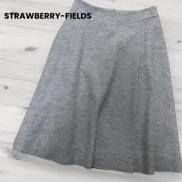 STRAWBERRY-FIELDS 스트로베리 필드 플레어 스커트