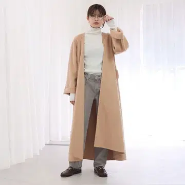 루즈 비브라클레 리버 코트 베이지