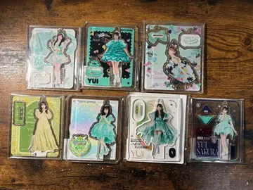 FRUITS ZIPPER 사쿠라이 유이 아크릴 스탠드 세트