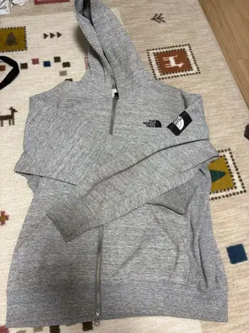 The North Face 그레이 풀 집업 후드티