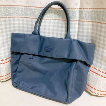 에네스베 보야주 나일론 백 네이비