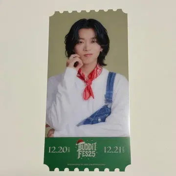 BUDDiiS SHOOT 클리어 픽처 티켓