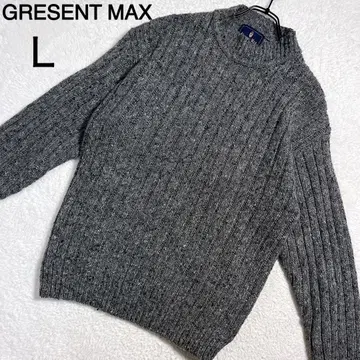 GRESENT MAX 그레센트 맥스 울 스웨터 하이넥 L