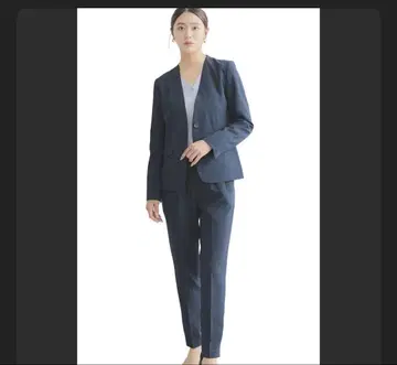 새상품 빅 사이즈 15호 릴리아노 워셔블 셋업 수트 셋업 팬츠 수트