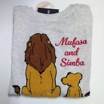 배송비 포함 디즈니 라이온킹 사가라 자수 풀오버 작은 사이즈