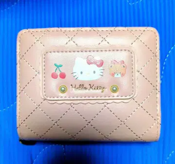 헬로키티 사쿠라 핑크 접이식 지갑 부속품 포함