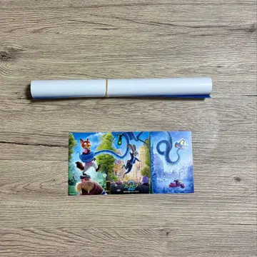 [ 영화 혜택 ] 주토피아2 IMAX 포스터 파노라마 보드