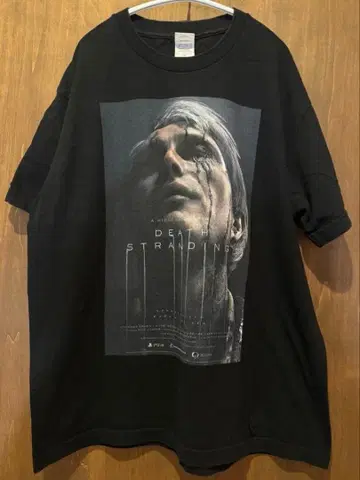 DEATH STRANDING VT02 T셔츠 L사이즈 코지마 히데오