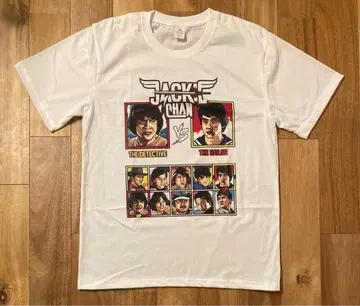 재키 첸 T셔츠 화이트 영화 무비