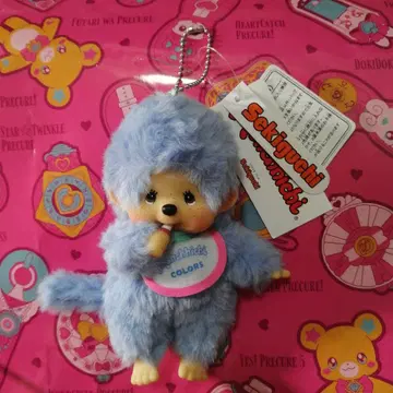 새상품 몽치치 COLORS 키체인 컬러즈 블루 파랑 마스코트
