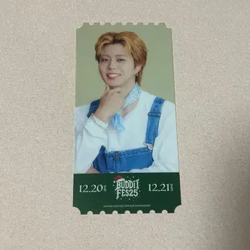 BUDDiiS SEIYA 클리어 픽처 티켓