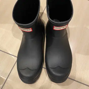 [새상품급] HUNTER 헌터 블랙 레인부츠