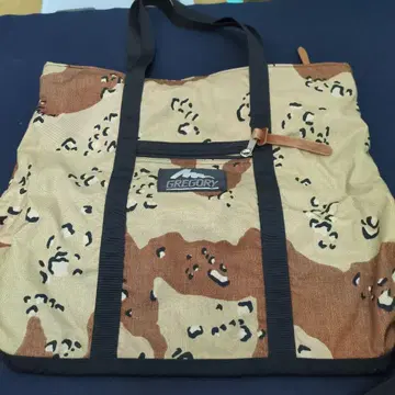 GREGORY 카모 패턴 토트백