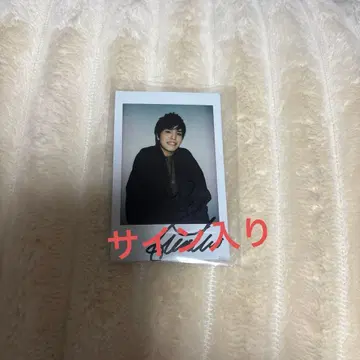 이시타니 하루키 사인 포함 폴라로이드 사인 성우