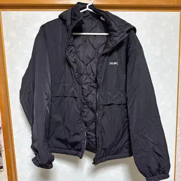 Xgirl 리버서블 후드 부착 다운