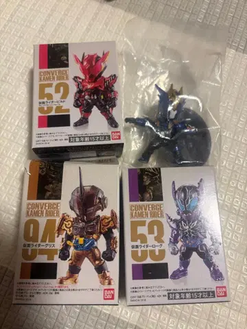 CONVERGE KAMEN RIDER 가면라이더 빌드 세트 1