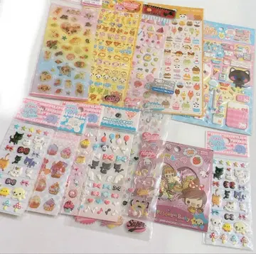 헤이세이 레트로 씰 당시물 묶음 판매 세트