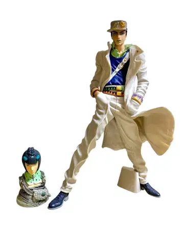 JOJO'S FIGURE GALLERY7 피규어 죠죠타로 덤 포함