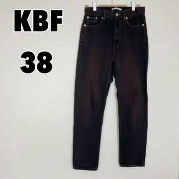 KBF (38) 하이웨스트 오버다이 데님