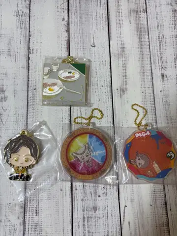 미세스 미세스 그린애플 제일복권 바스락 메탈 참 4종