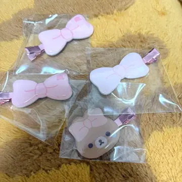 헤어 클립 컬렉션 리락쿠마