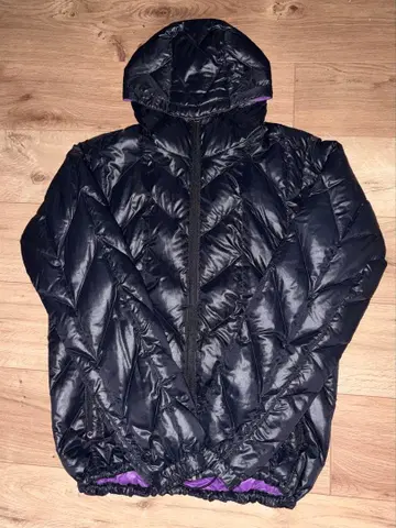 MONSTONES 네이비 다운 자켓 후드 드로 코드 포함