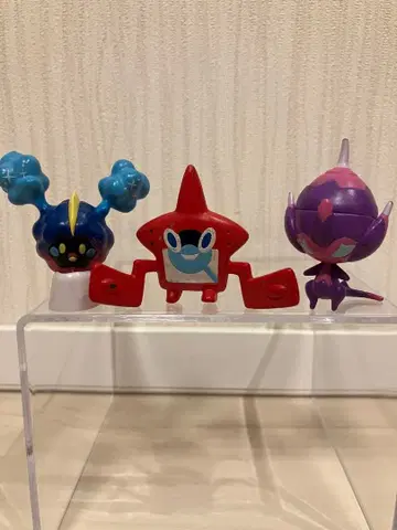 포켓몬 피규어 3개 세트 코스모그 로토무 멜탄